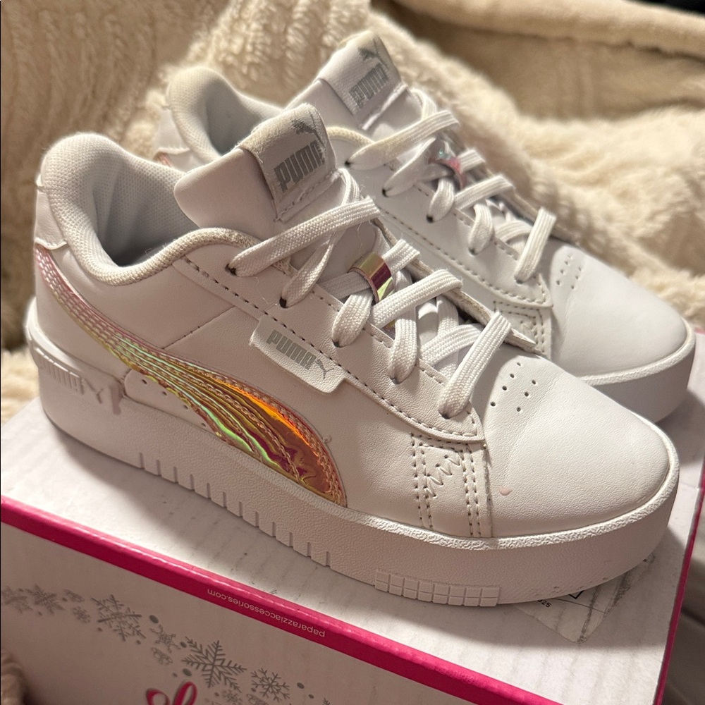 Like New PUMA Jada Holo PS Girls' Toddler Sneaker(Size 12C)